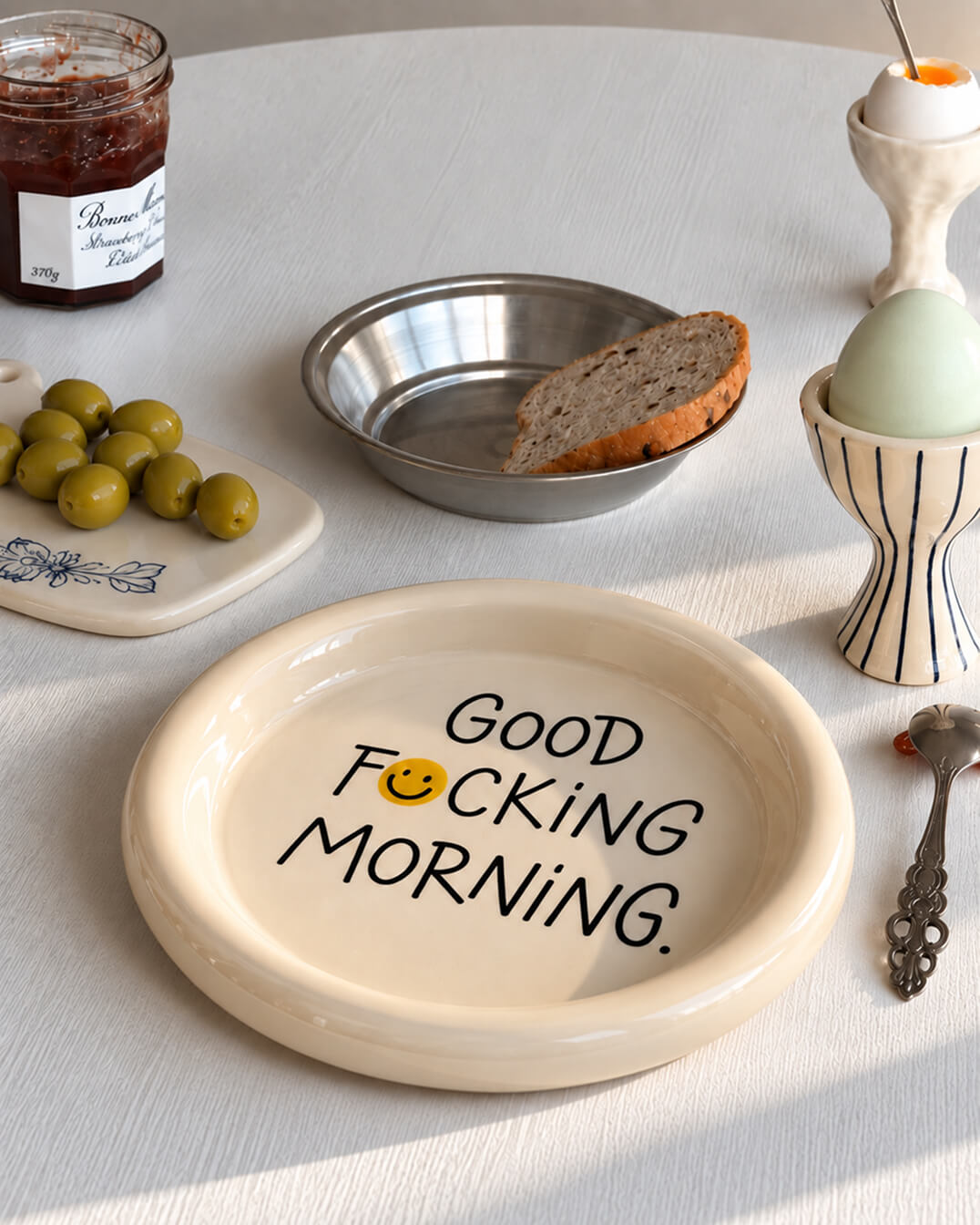 Not A Morning Person Plate