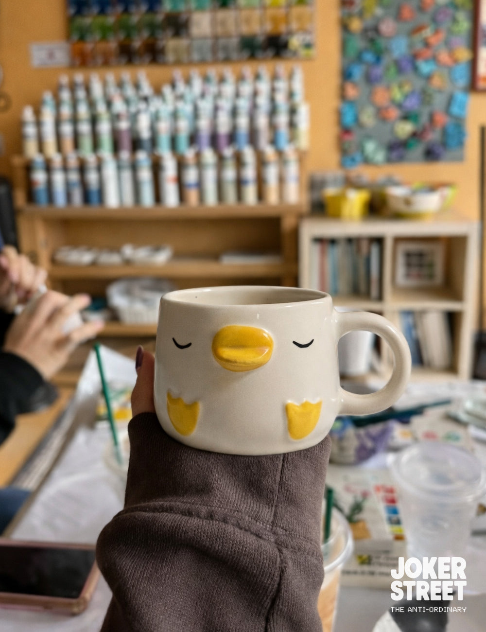 Sleepy Duck Mug